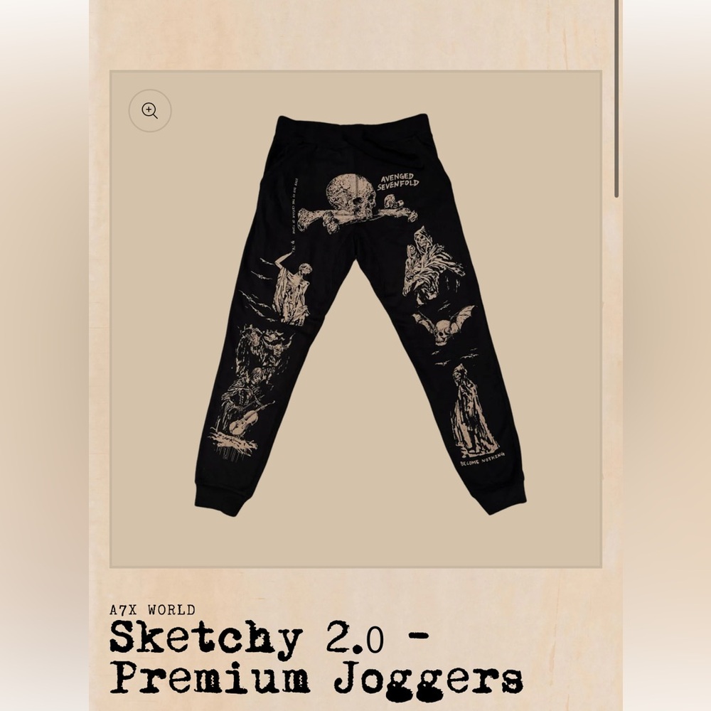Avenged sevenfold premium jogger